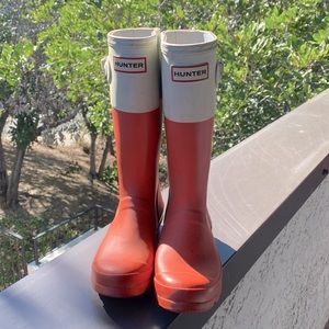 Hunter rain boots